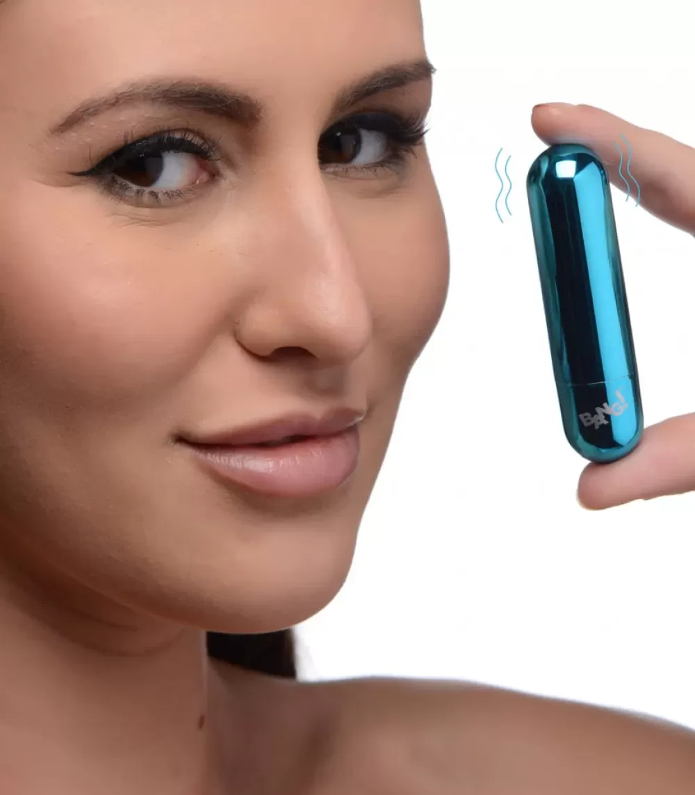 Discount Healthy & Active 10X Rechargeable Vibrating Metallic Bullet