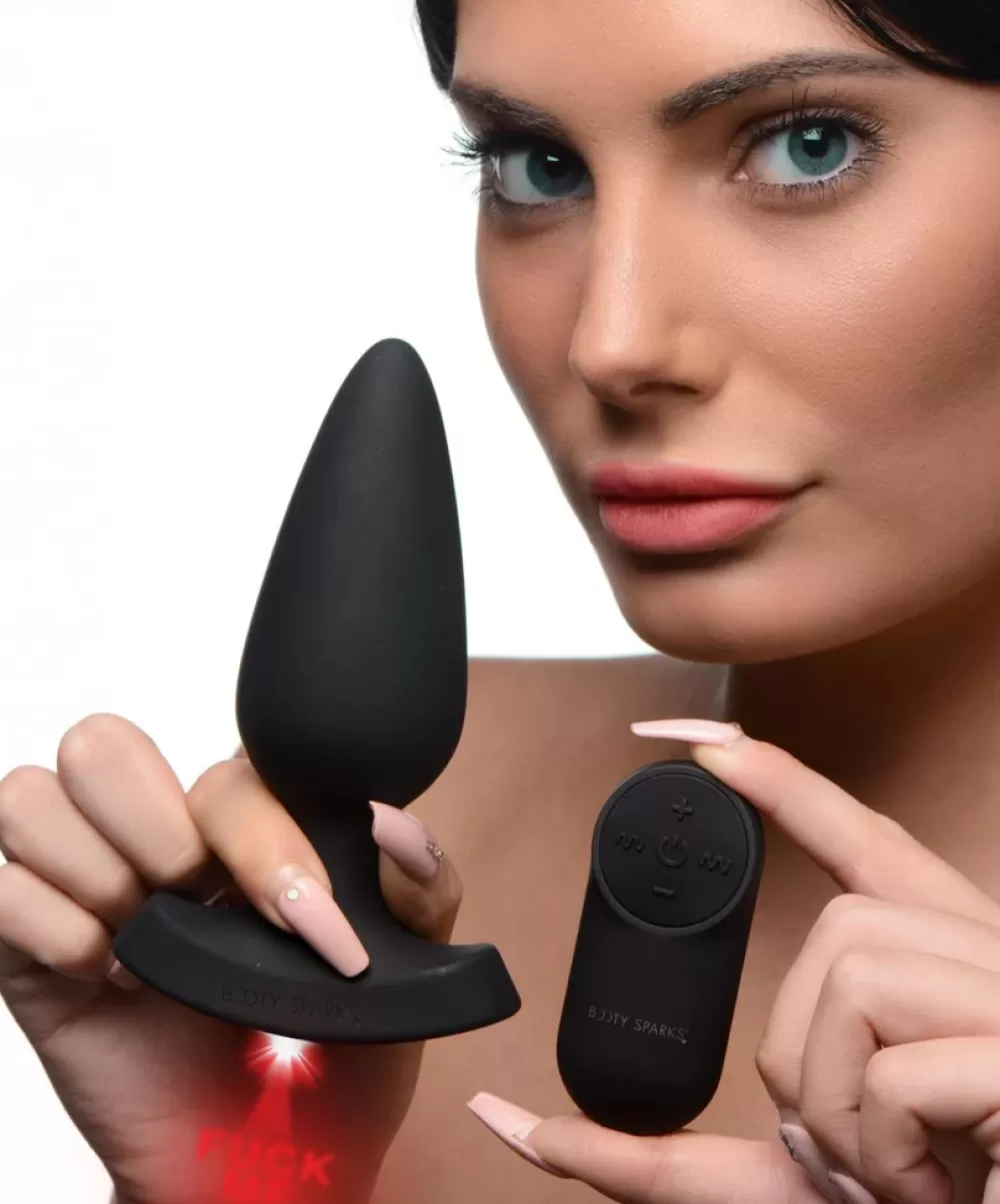 Shop Healthy & Active 28X Laser F**k Me Silicone Anal Plug with Remote Control