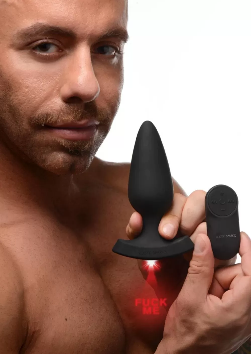 Shop Healthy & Active 28X Laser F**k Me Silicone Anal Plug with Remote Control