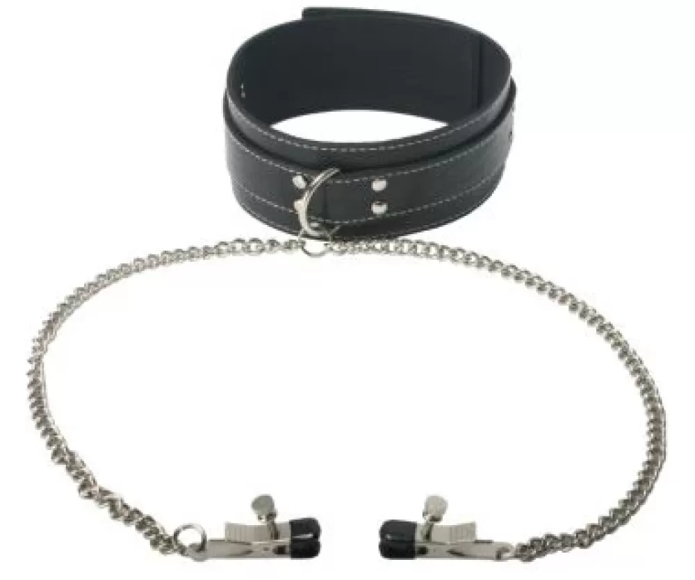 Shop Healthy & Active Coveted Collar with Nipple Clamp Attachment