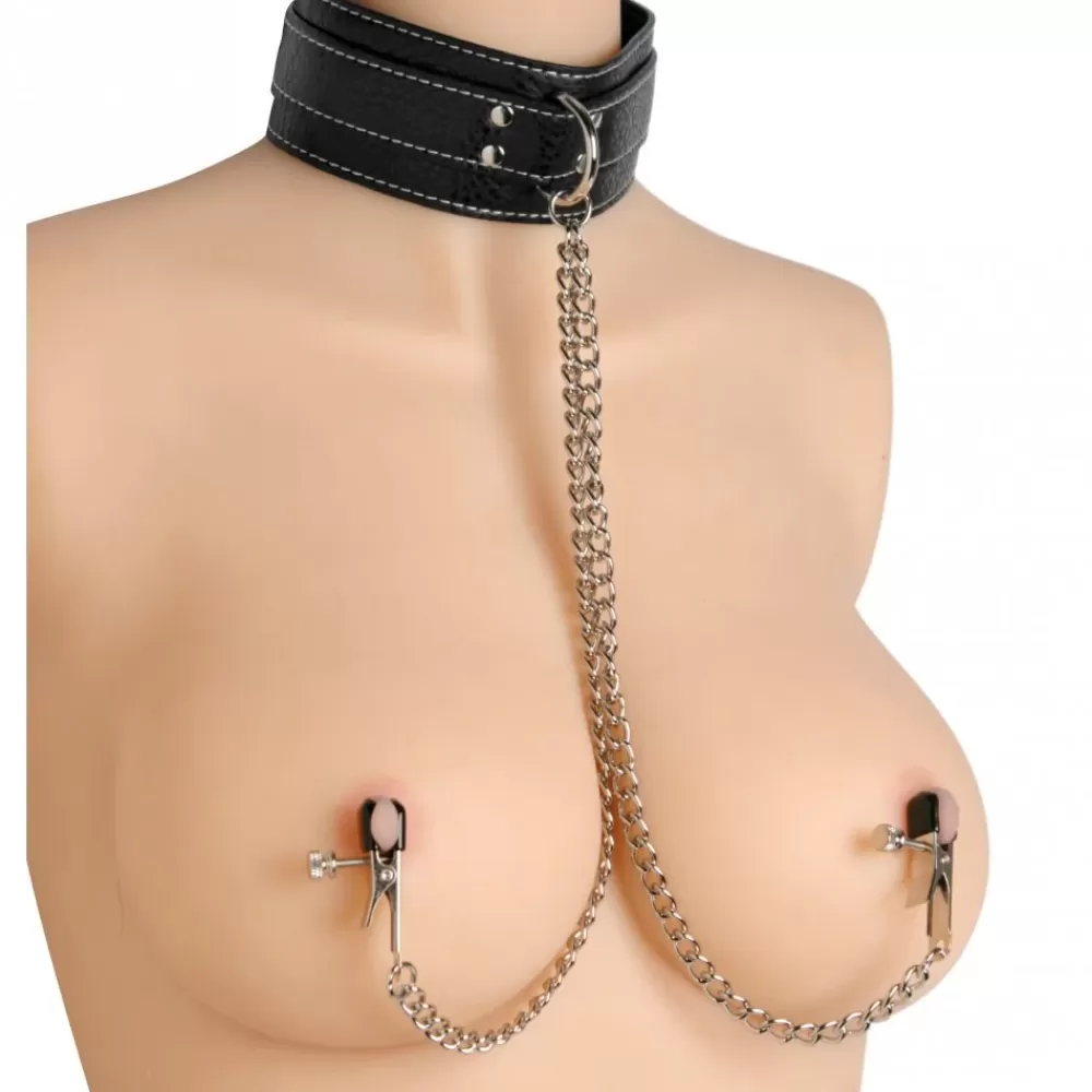 Shop Healthy & Active Coveted Collar with Nipple Clamp Attachment
