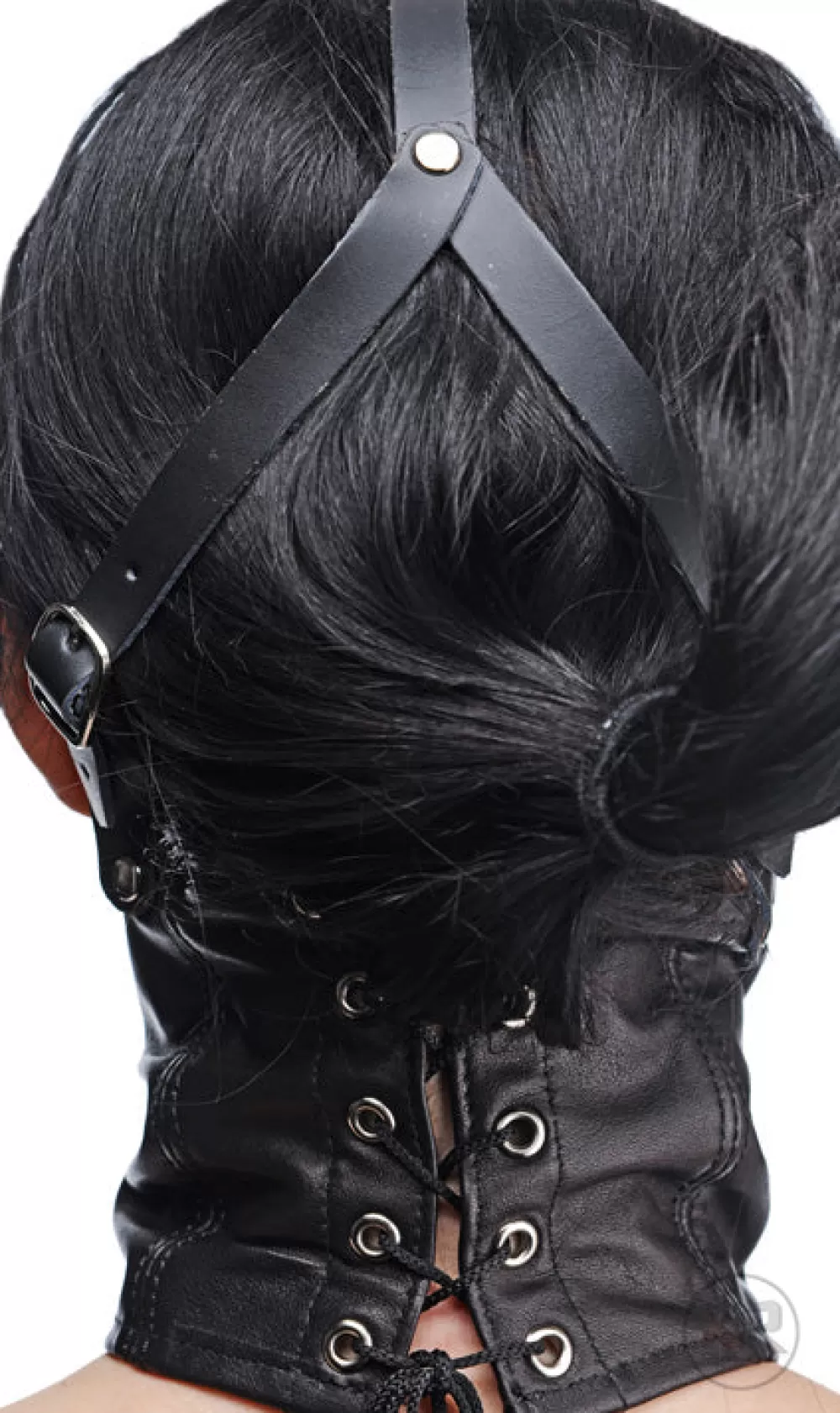 Fashion Healthy & Active Leather Neck Corset with Gag