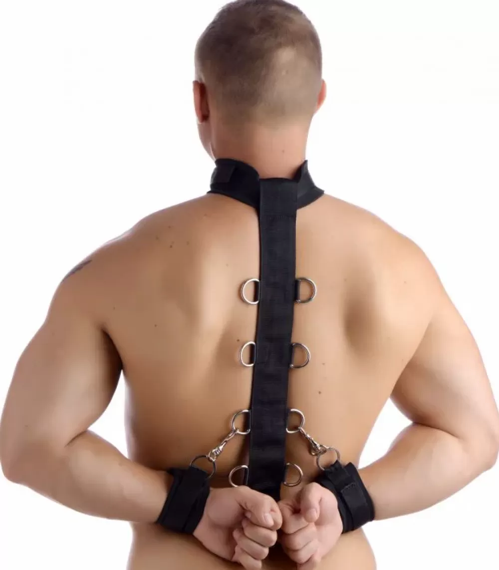 Fashion Healthy & Active Neoprene Collar to Wrist Restraint