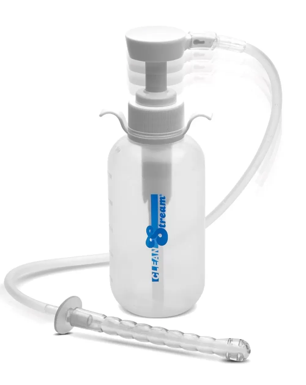 Cheap Healthy & Active Pump Action Enema Bottle with Nozzle