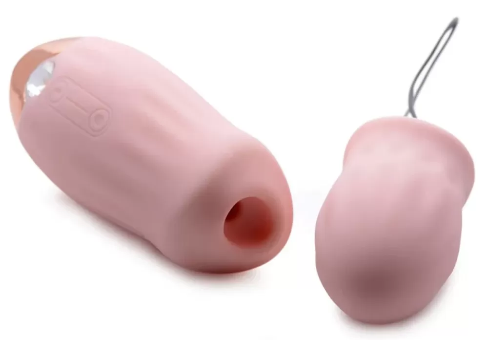 Hot Healthy & Active Shegasm Tandem Teaser 10X Clitoral Stimulator with bonus Egg Vibe