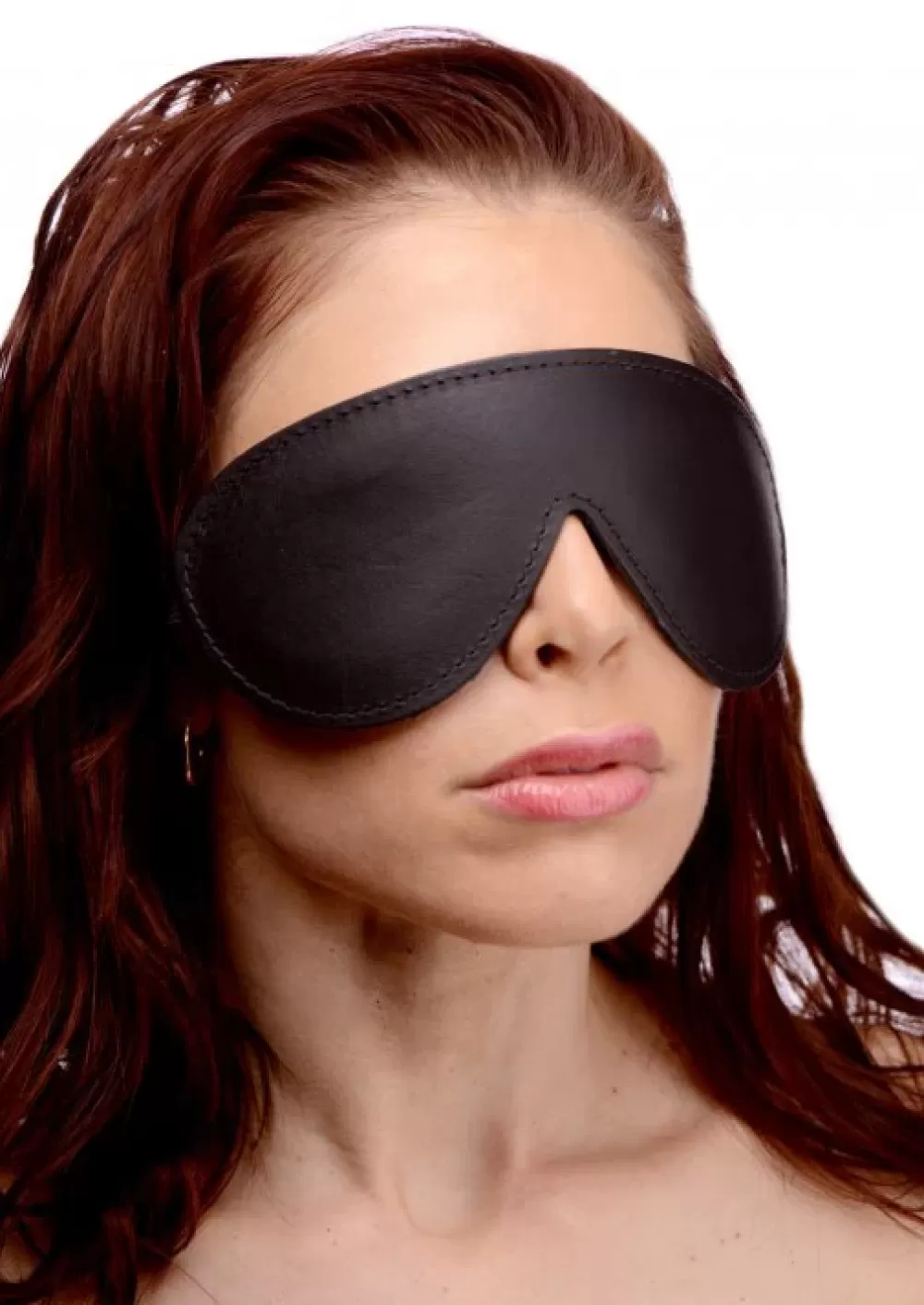 Fashion Healthy & Active Strict Leather Padded Blindfold