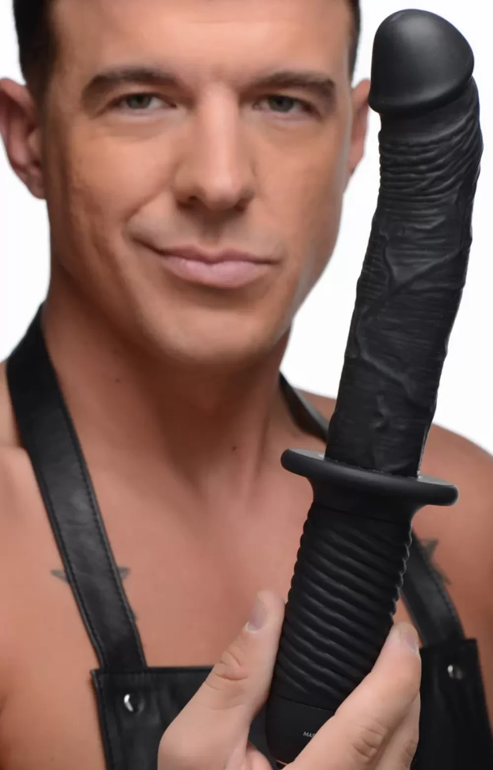 Online Healthy & Active The Large Realistic 10X Silicone Vibrator with Handle